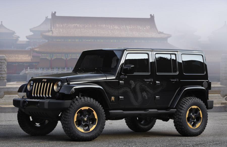  Jeep Wrangler Dragon Design Concept 2012 года  (фото 29 из 29)